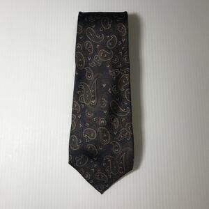 Michael Kors Vintage Handmade in Italy Pasley Silk Classic Necktie